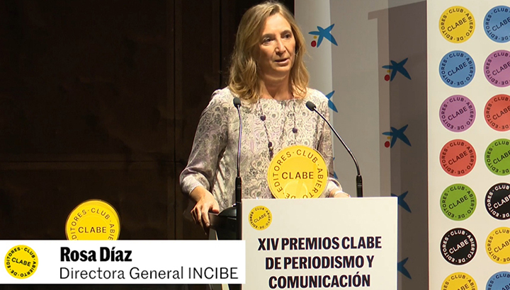 Rosa Díaz en los Premios CLABE