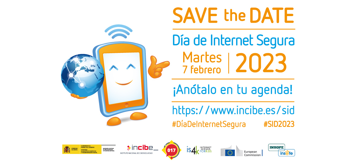Día de Internet Segura 2023. Save the date