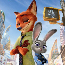 Imagen decorativa película animación Zootrópolis