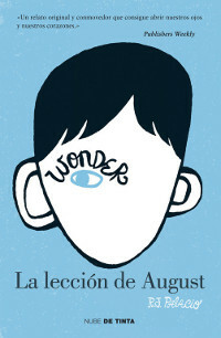 Portada libro Wonder: La lección de August