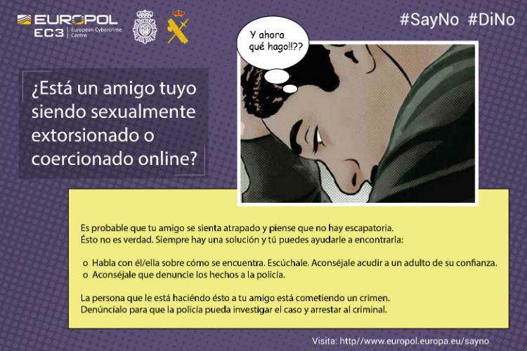 Coacción y extorsión sexual online de menores