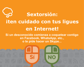 Árbol de decisiones sobre sextorsión