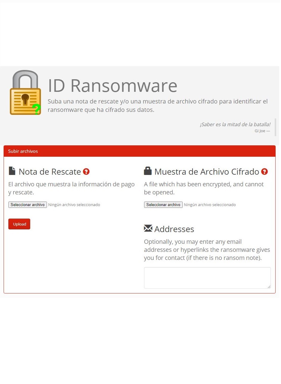 Proyecto de identificación de ransomware