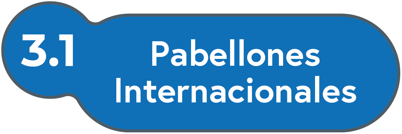 Pabellones Internacionales