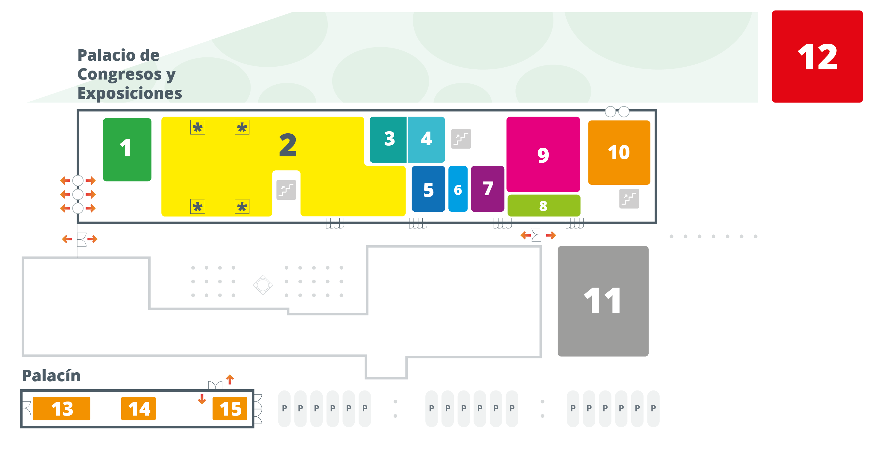 Plano espacios