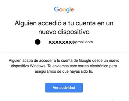 Imagen alguien accedió a tu cuenta desde otro dispositivo