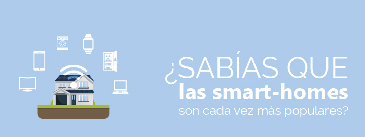 Enlace al artículo ¿Sabías que las Smart-homes son cada vez más populares?