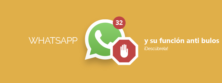 Imagen decorativa WhatsApp y su función antibulos ¡descúbrela!