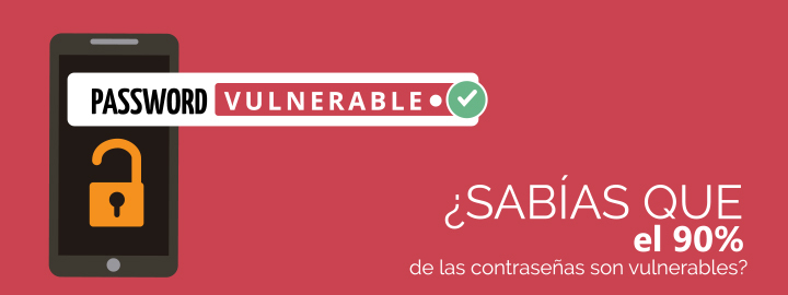 Enlace al artículo ¿Sabías que el 90% de las contraseñas son vulnerables?