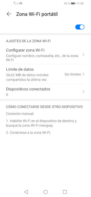 Imagen Zona Wi-Fi portátil