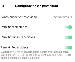 Imagen configuración privacidad