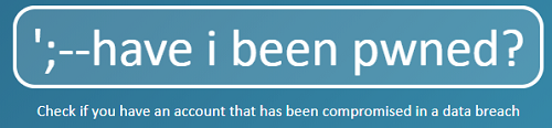 Imagen cuentas comprometidas Have i Been Pwned