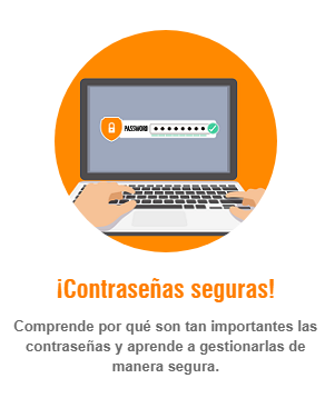 Imagen ¡Contraseñas seguras!