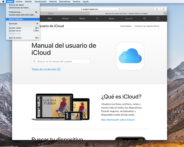 Manual del usuario de iCloud