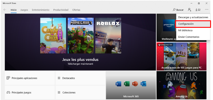 Imagen Microsoft Store