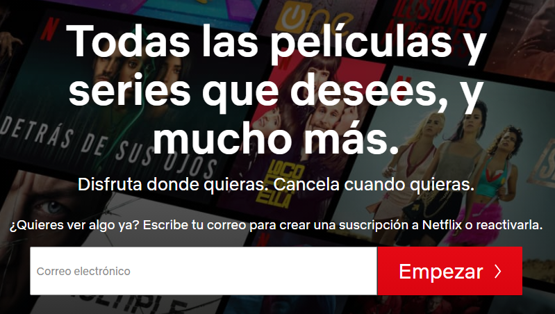 Correo Netflix