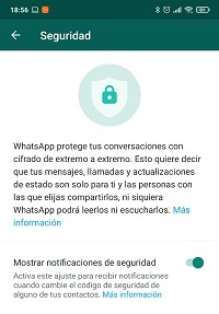 Seguridad y WhatsApp