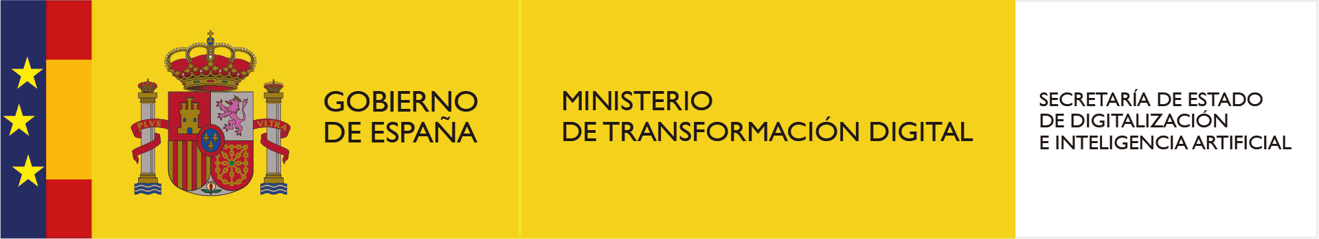 Spain Government. First VicePresidency of the Government. Ministry of Economic Affairs and Digital Transformation. Secretary of State for Digitization and Artificial Intelligence