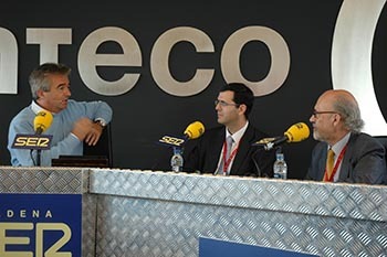 imagen intervención director general Víctor Izquierdo en el programa radiofónico de la SER