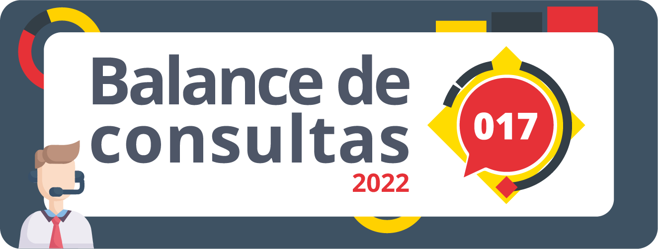 Balance de consultas del año 2022