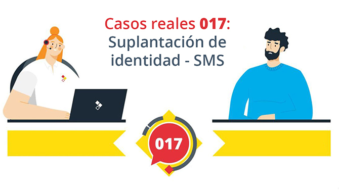 Miniatura caso real 017: Suplantación de identidad - SMS
