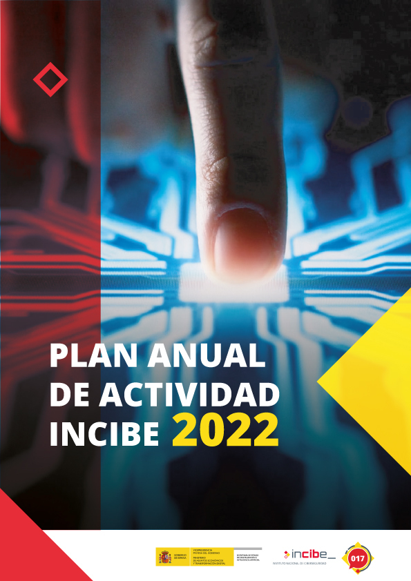 Portada Plan de Actividad INCIBE 2022