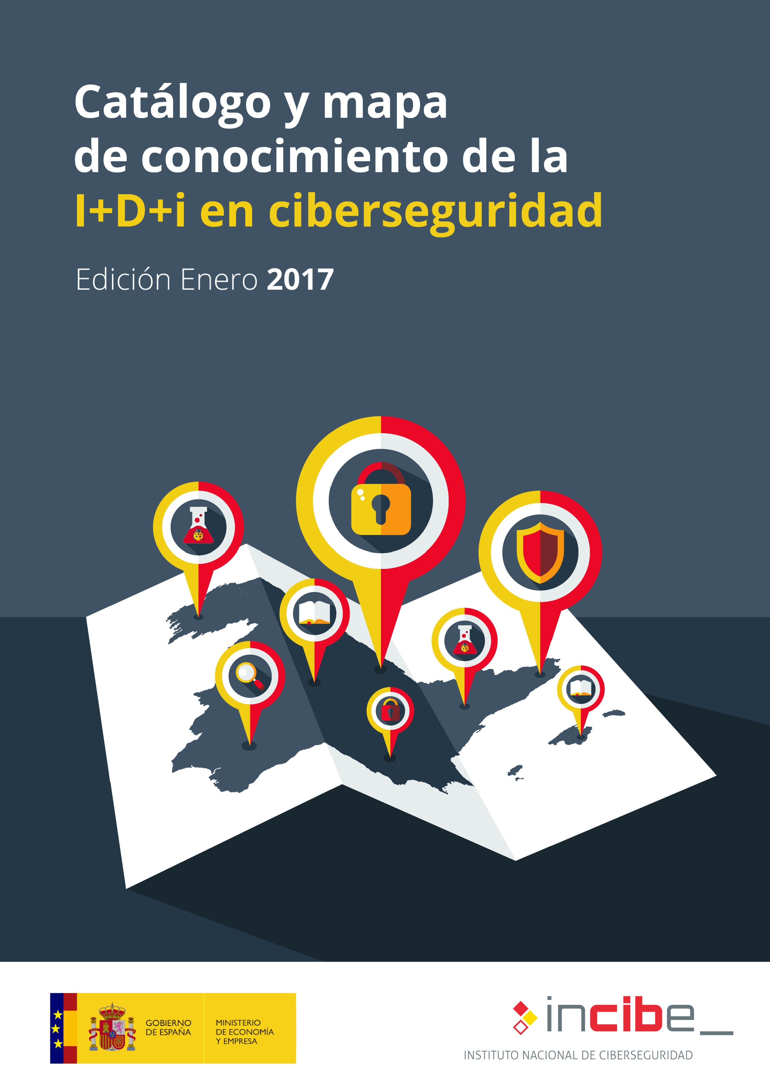 imagen del catálogo y mapa de conocimiento de la I+D+i en ciberseguridad