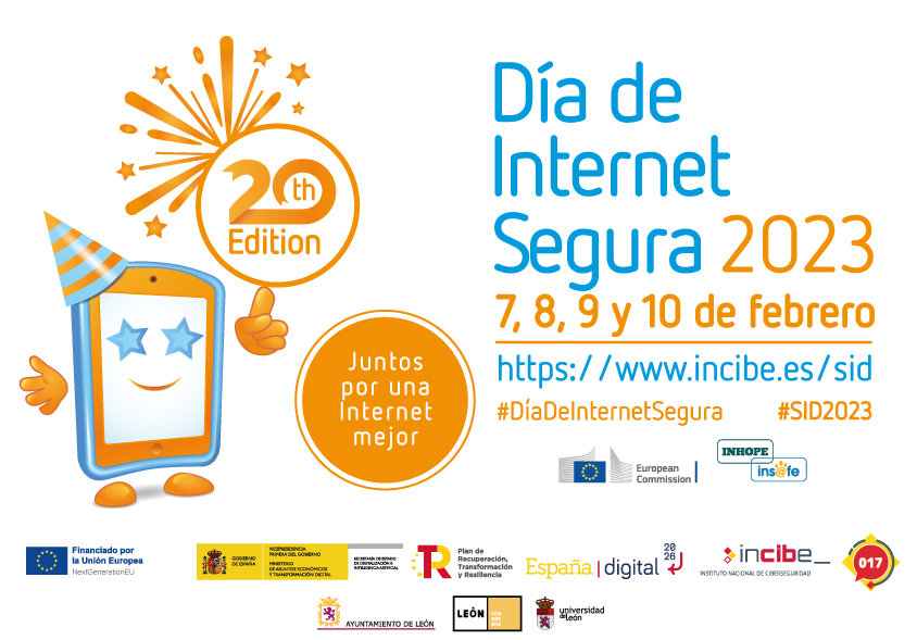 Día Internet Segura 2022 - 7, 8, 9 y 10 de febrero de 2023