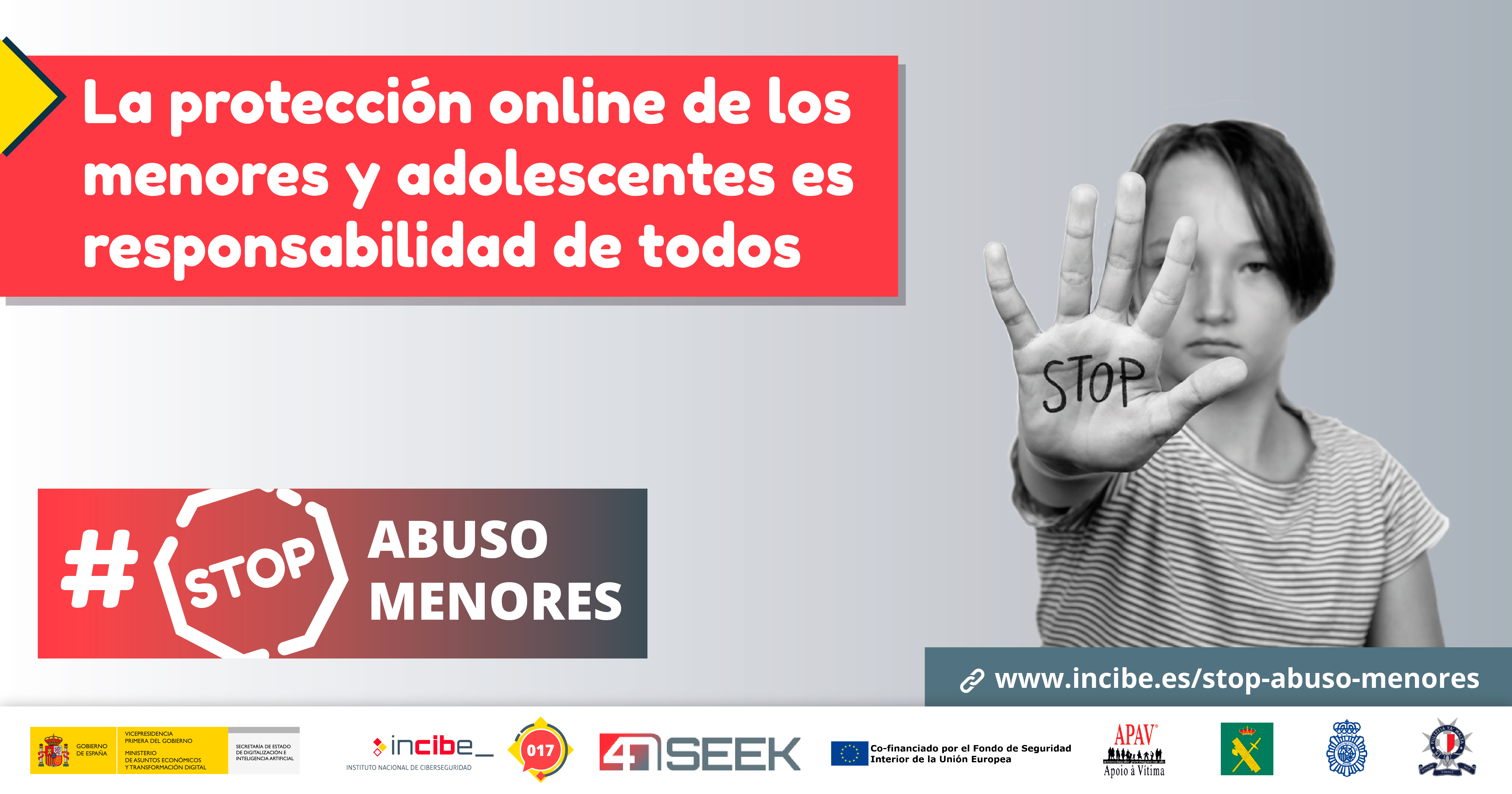 La protección online de los menores y adolescentes es responsabilidad de todos #StopAbusoMenores