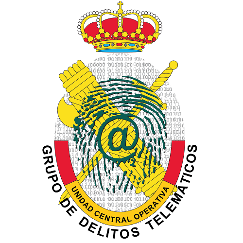 Coat of arms of the Telematic Crimes Unit of the Civil Guard