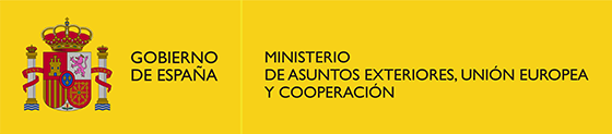 Logo Ministerio de Asuntos Exteriores, Unión Europea y Cooperación
