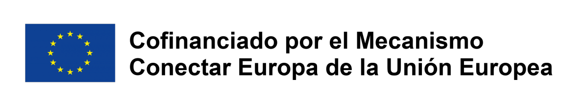 imagen logotipo Cofinanciado por el Mecanismo Conectar Europa de la Unión Europea