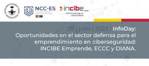 InfoDay ‘Oportunidades en el sector defensa para emprendimiento en ciberseguridad: INCIBE Emprende, ECCC y DIANA’