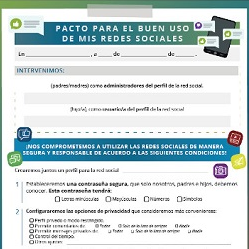 Pactos familiares para el buen uso de dispositivos