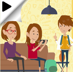 Imagen vídeo normas básicas para el uso de Internet en familia