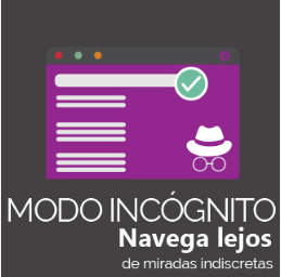 Modo incógnito – Navega lejos de miradas indiscretas