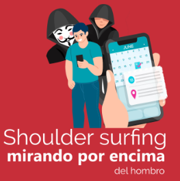 Shoulder surfing: mirando por encima del hombro