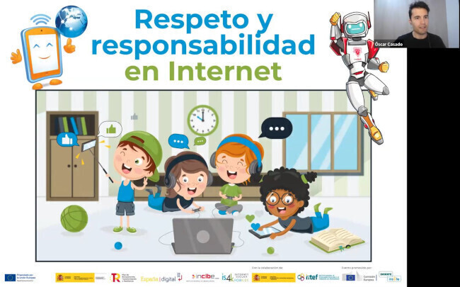 Imagen del taller Respeto y responsabilidad en Internet, para alumnado de 6 a 8 años.