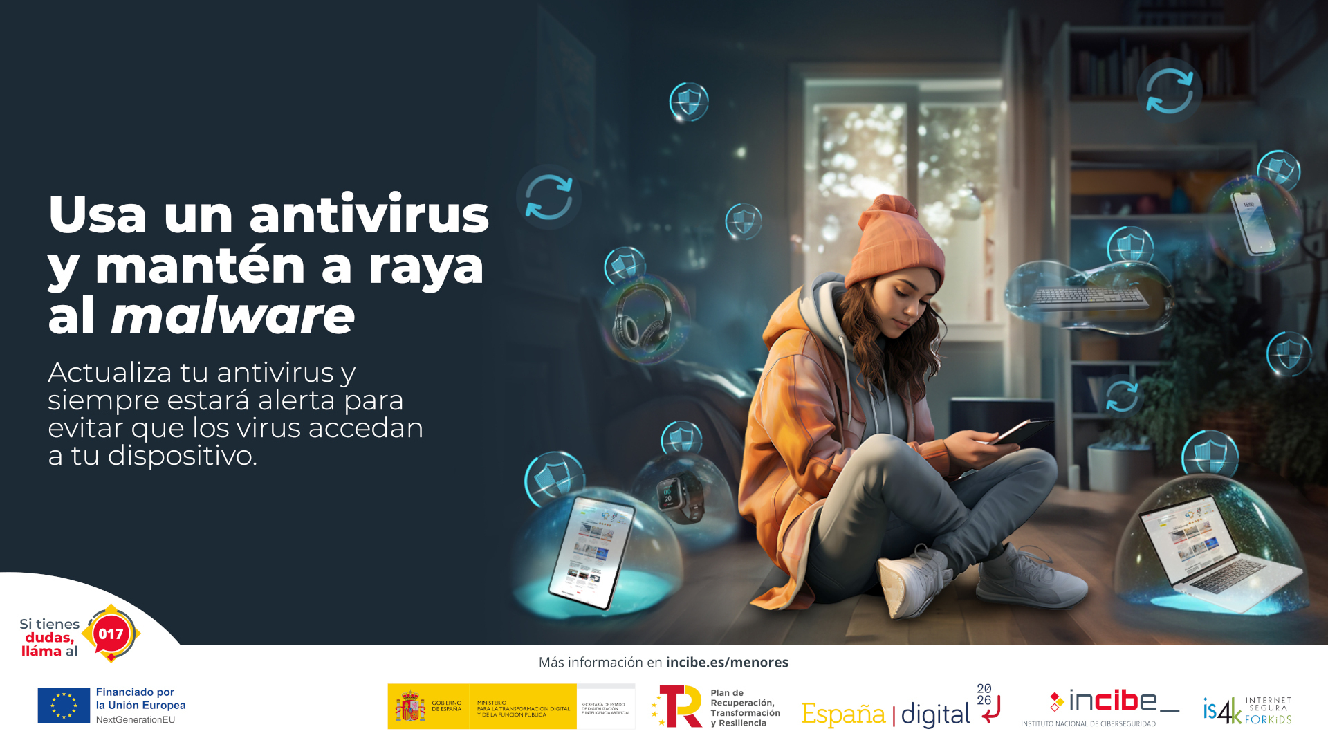 Visual: Dispositivos libres de amenazas