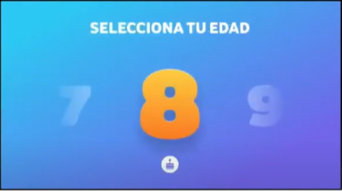 Añadir edad del menor Vodafone TV kids