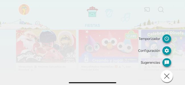 Limites de tiempo Youtube Kids