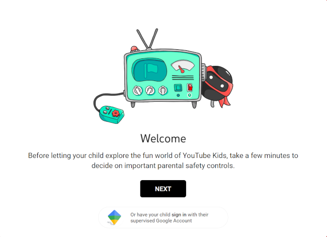 Configuración seguridad parental Youtube Kids