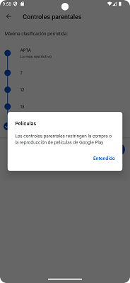 Controles parentales Android