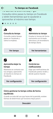Tu tiempo en Facebook