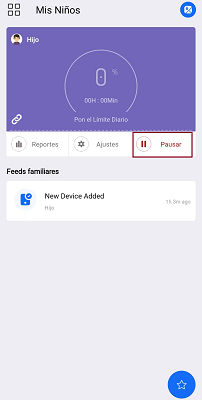 Pausa familiar FamilyTime