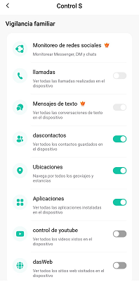 Vigilancia familiar FamilyTime