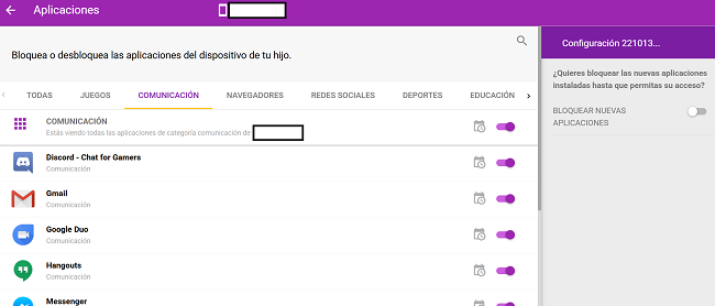 Aplicaciones SecureKids