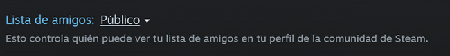 Lista de amigos Steam