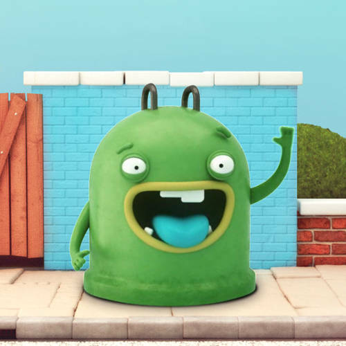 Juego dale de comer a mr. Iglú de Ecovidrio Juego dale de comer a mr. Iglú de Ecovidrio