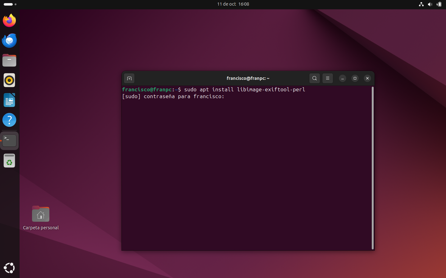 ExifTool para Linux ExifTool para Linux